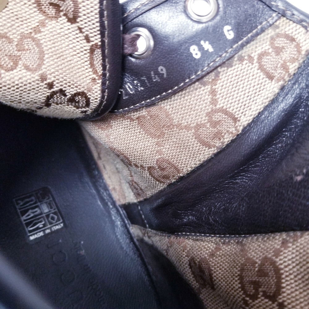 Gucci Black High-Top Sneakers - Picture 7 of 7